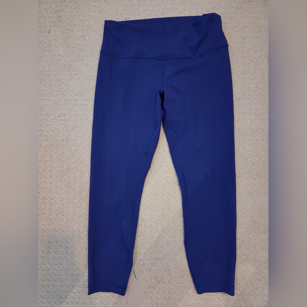 Lululemon Blue High-Waisted Align Leggings